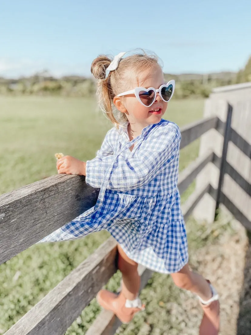 White Heart Sunglasses