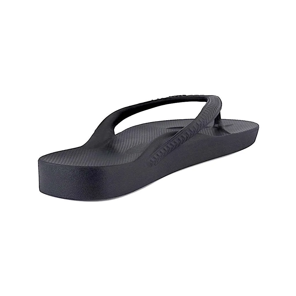 Women's Arch Support Flip Flop Black