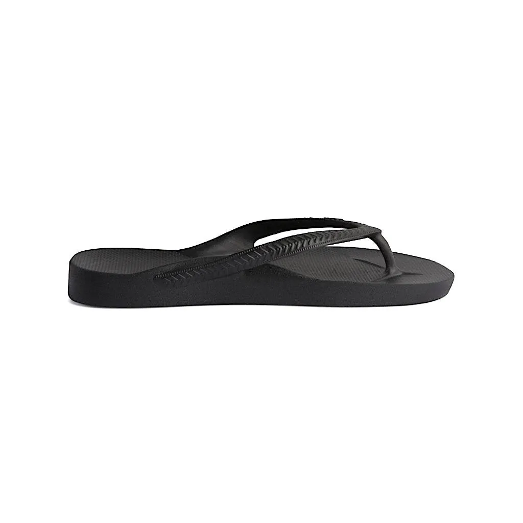 Women's Arch Support Flip Flop Black