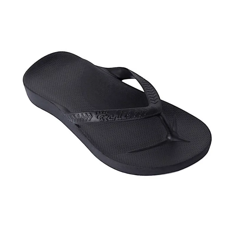 Women's Arch Support Flip Flop Black