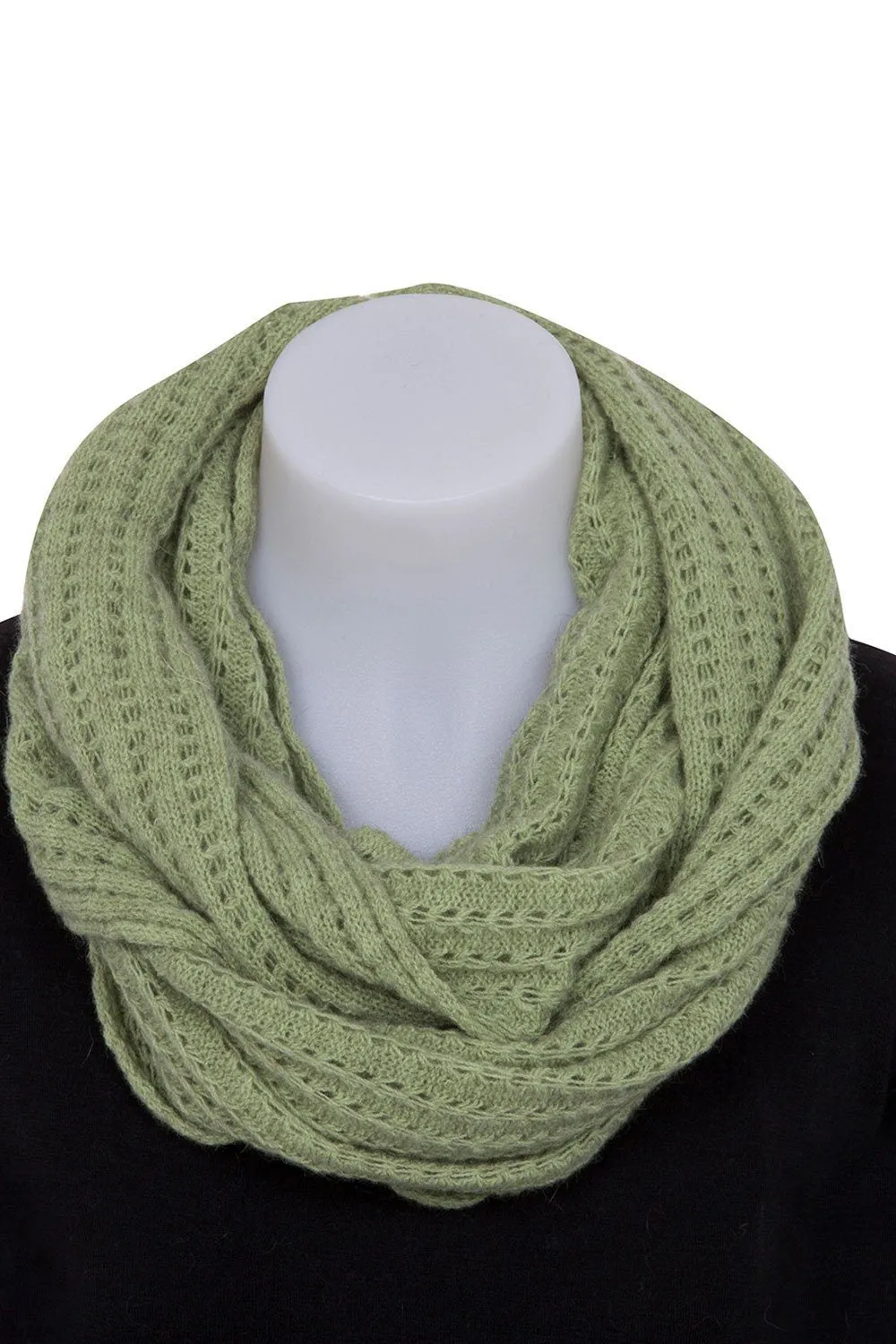 Womens Lace Loop Scarf