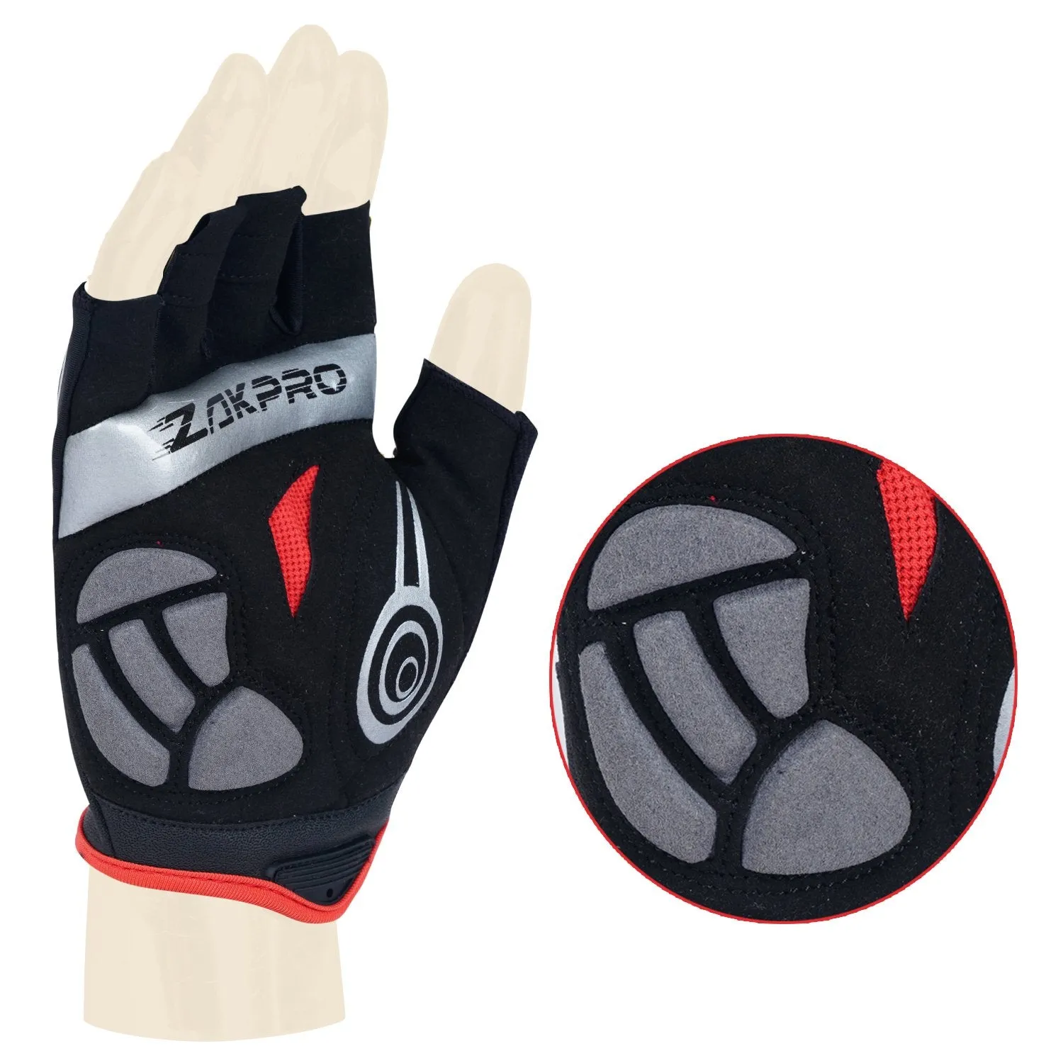 ZAKPRO Cycling Gloves - Hybrid Series